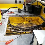 Working behind the console