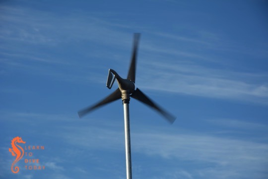 Windy, our home wind generator