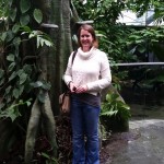 Looking dorky in the rainforest
